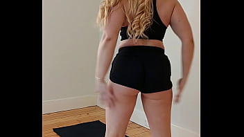 Preview 4 of Gay Ass Fucking And Wife - POV spy on my workout
