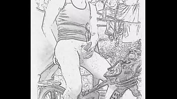 Preview 4 of Vaeria Kay - Sigue a Nadador Hetero en &quot_caralibro&quot_ El gigolo m&aacute_s complaciente de Nicol&aacute_s Romero