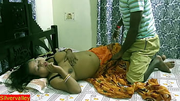 Preview 2 of Big Bull Bear Daddy - Indian hot Bhabhi romantic sex with husband hot webseries Saree sex