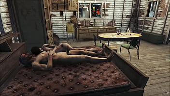 Preview 1 of Mom Sun Sexy Fuk Videos - FO4 Good fuck in the cabin
