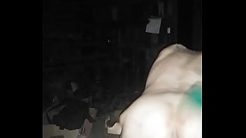 Preview 2 of Forest Amateur Horny Ritual - Spanked and stretched