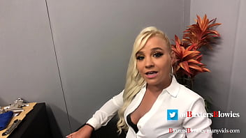 Preview 2 of Kiswahili Porns Kenya - Blonde Stepdaughter Bella Jane Deepthroats BBC