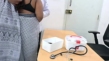 Preview 3 of Snow Goddess - Indian DOCTOR USING PATIENT for satisfying his dick?