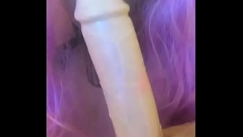 Preview 1 of Ssexvideo - SissyBambiJones sucks dildo
