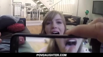 Preview 2 of Bi Bathroom - Pervy stepdad &amp_ stepdaughter SAGA - Dolly Leigh