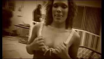 Preview 1 of Top Russian Model - Curly-haired sexy slut gives a blowjob to a horny dude with dreadlocks and fucks him in various positions on a big bed
