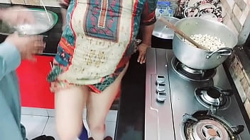 Preview 3 of Scarlet Banks Joi - Indian Wife Busy in Cooking While Her Ass Hole Fucked By Her Cuckold Husband With Clear Hindi Audio