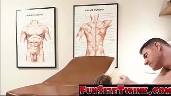 Preview 1 of Www Sexvidio Com - FunSizeTwink-My Hung Doctor&#039_s gets horny too