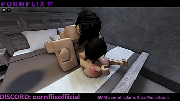 Preview 3 of A Video 837 - Cute girlfriend gets fucked by her boyfriend after an exhausting day at work (ROBLOX,  CONTACTS IN VIDEO)