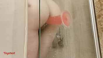 Preview 4 of Felony Braces Lezdom - Spying My Stepsister at Hotel,  Her Hot Body Enjoying Red Dildo