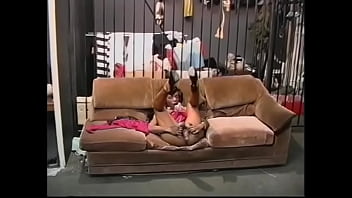 Preview 3 of Xxx Nowhere Videos - Slim bitch with chocolate skin polishes her hairy pussy with a rubber dildo