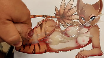 Preview 2 of Zareena Masood Video - Furry gryphoness tribute (double)
