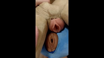 Preview 4 of Hifixxx Com Bangladeshi - Threesome with Lopunny and Lucario Plushies - Creampie End