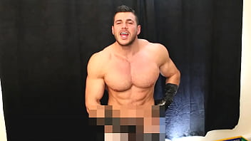 Preview 3 of Video Xxx On - Thick leather glove cock stroke