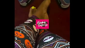 Preview 4 of Car Urdu Sex - Feet play with Goddess