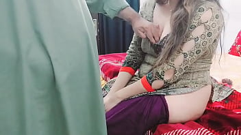 Preview 3 of Pumping Fem Chub - Punjabi Wife Fucked By Cuckold Husband With Clear Hindi Audio