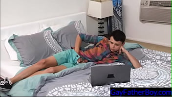 Preview 1 of Arab Mia Khalifahcom - Lean handsome step daddy bareback fucked by his hung - GayFatherBoy.com