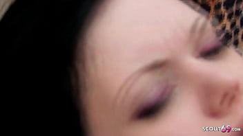 Preview 3 of Retro Creampie Porn - Nymphomaniac MILF seduce Virgin Girl next door First Lesbian