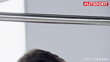 Preview 1 of Pov Ibu - WHITEBOXXX - (Mia Evans,  Kristof Cale) - Softcore Bondage And Love Making Session With Sexy Girlfriend Full Scene