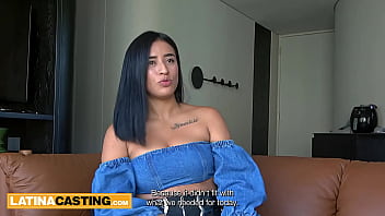 Preview 2 of First Lesbian Massage Seduction - Bubble Butt Venezuelan Slut Railed Hard POV Doggystyle By Big Cock StudCock Stud