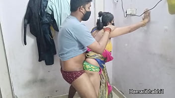 Preview 3 of Desi Nude Bhabhi Facebook - Indian Desi Bhabhi fucked in pink silk saree. Desi Bhabhi Saree sex.