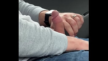 Preview 3 of Footjob Softly - Jerking off in public