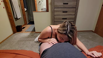 Preview 2 of Wwwwxxxx Hot Vibio - Pregnant seduces boy and fucks his brains out with a creampie finish