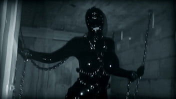 Preview 2 of Bangladesh Naika Sabnur - Insane Room Org TRAILER  / Halloween / ( Latex ,  Heavy Rubber ,  Gasmask ,  Hood ,  Latex catsuit ,  Bondage,  Rubberdoll )