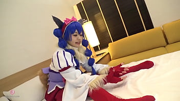 Preview 3 of Sex Xxx Boy 12 Videos - 【Hentai Cosplay】Sex with a cute blue haired cosplayer. Soaking wet with a lot of squirting. - Intro