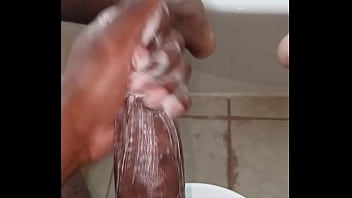 Preview 1 of Son Body Rape Mother - Hitting that jerk on in the bathroom seven