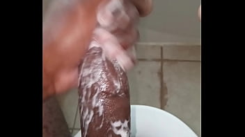 Preview 3 of Big Kuic - Getting that jerk on in the bathroom four