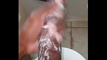 Preview 4 of Big Kuic - Getting that jerk on in the bathroom four