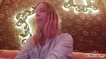 Preview 1 of Yong Girl Fuck Hard - Slutty Beauty Public Masturbates Pussy in Restaurant Toilet