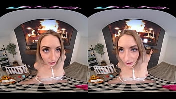 Preview 2 of All Mp4 Xxxi Video - VRALLURE Nice and Cozy by the Fire