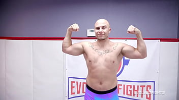 Preview 1 of Xxx Video Dowlnwod 3gp - Nude Wrestling with Brandi Mae Fighting Shawn Fox and the loser taking cock