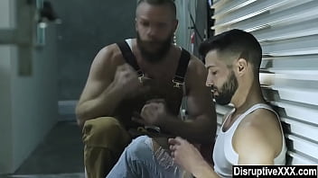 Preview 1 of Boxsexvideos - Construction workers bribe inspector with their asses