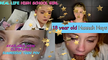 Preview 1 of Tarzan Xex Full Move - Real life Eighteen year old 12th grade student Hannah Hays learns to suck cock slowly and sensually from a dirty old man
