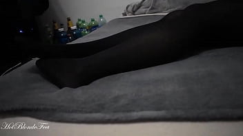 Preview 4 of Sex Video Mp34 - Sexy Legs In Nylons - Miley Grey