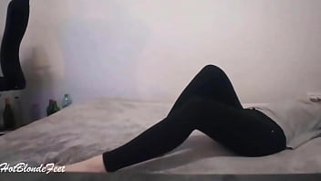 Preview 1 of Old Sexy Video Hd 1996 - She Is Playing With Her Legs - Miley Grey