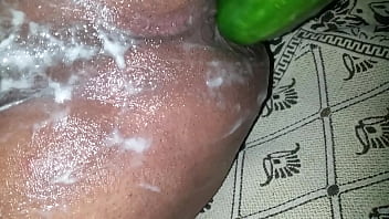 Preview 1 of Bhabi Had Xxx - Creamy anal  fucking with  cucumber