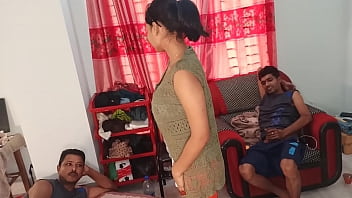 Preview 2 of Plz Mom Plz Sex Me Mom - Indian xxx porn Sexy hot bhabhi has sex with Threesome bikini hot bhabhi sex best fuck Christmas present- shathi khatun and hanif pk and Shapan pramanik