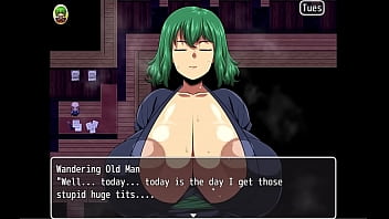 Preview 1 of Angry Boss Punish Employee - Yuka scattred shard of the yokai [PornPlay Hentai game] Ep.24 giant dick sucking until it jizz down her throat