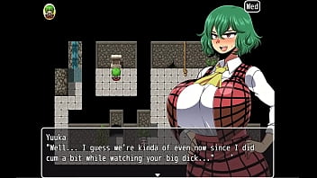 Preview 4 of Angry Boss Punish Employee - Yuka scattred shard of the yokai [PornPlay Hentai game] Ep.24 giant dick sucking until it jizz down her throat