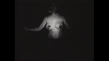 Preview 4 of Black Latin Teen - Lustful brunette with huge jugs strips and dances on the stage of the old circus