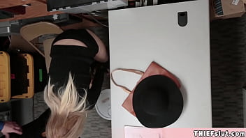 Preview 2 of Sleeping Mom With Sex Video - When a stepmom and the stepdaughter are both shoplifters then this happens