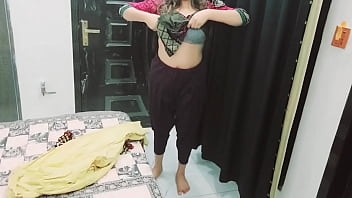 Preview 1 of Jungle Story Movies - Hidden Camera Neighbour, s Wife Recorded Clothes Changing