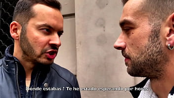Preview 1 of Ta Joanna Jet - Bande annonce | Thiago se vide les couilles dans le cul de Bony son assistant