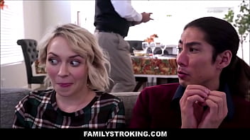 Preview 2 of Xxx Lenceras - FamilyStroking.com - Teen Stepsister And Stepbrother Fuck On Thanksgiving Per &#039_s Request - Ava Sinclaire,  David Lee