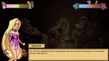 Preview 1 of Mom Feedi - Let&#039_s Play Iris Quest Part 5 threesome with Repunzel