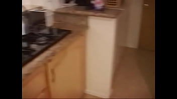 Preview 1 of Pisse Drinken - Sexy Latin slut fucks with a tattooed horny male in a dog pose and swallows his cock